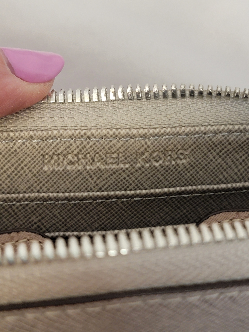 Michael Kors Gray Wristlet - Picture 8 of 10